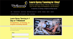 Desktop Screenshot of 1dayspraytantraining.com